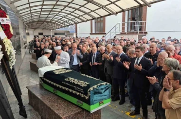 Şahin, son yolculuğuna uğurlandı 