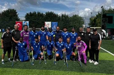Şahinbey Ampute finalde 2-1 