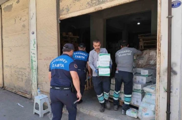 Şahinbey Belediyesi’nden sahte etiket operasyonu 