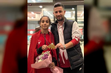 Şahinbey Belediyespor’un Altın Kızı Bükreş’te tarih yazdı 