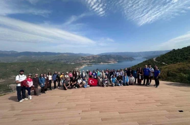 Şahinkaya Kanyonu’na doğa yürüyüşü 