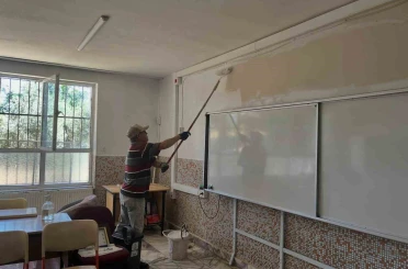 Salavatlı İlkokulu yeni eğitim yılına hazırlanıyor 