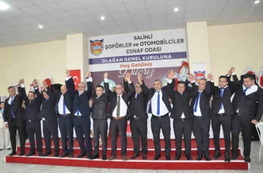 Salihli Şoförlerde Samet Balgönül, yeniden başkan seçildi 