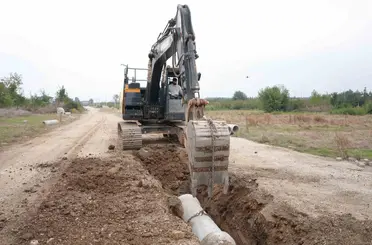 Sallar’da kanalizasyon çalışması başladı
