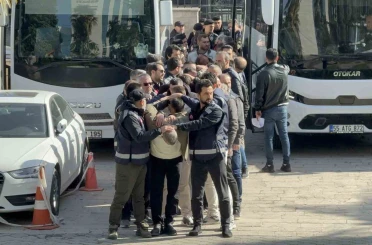 Samsun merkezli suç örgütü operasyonunda 17 tutuklama 