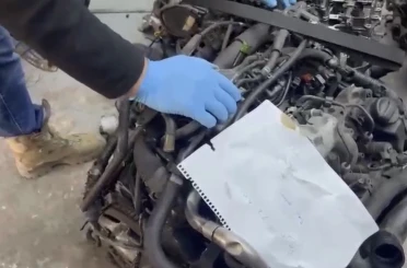 Samsun’da 13 gümrük kaçağı otomobil motoru ele geçirildi 