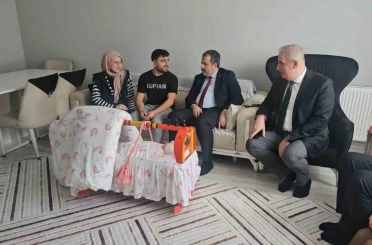 Samsun’da Aile ve Gençlik Fonu’ndan yararlanan aile bebek sevincini yaşadı 