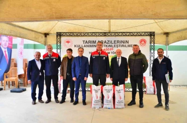 Samsun’da çiftçilere sorgum sudan tohumu dağıtıldı 