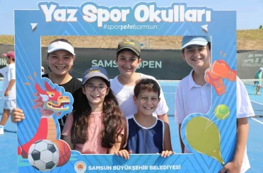 Samsun’da çocukların enerjisi sahalara taştı: 11 branşta ücretsiz spor eğitimi 