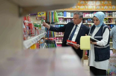 Samsun’da kırtasiye ürünlerine denetim 