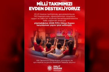 Samsun’da milli maç gösterimine YKS arası 