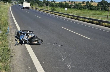 Samsun’da Motosiklet kazası: 2 yaralı 