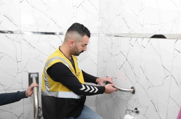 Samsun’da özel bireylere ev içi tutunma aparatı desteği 