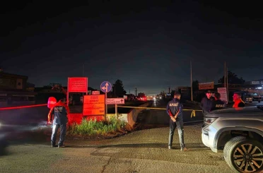 Samsun’da silahlı saldırı düzenlenen iş yerinde kimyasal sızıntı 