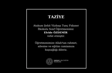 Samsun’da sınıf öğretmeni kansere yenik düştü 