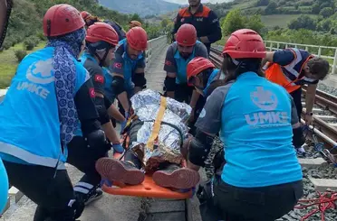 Samsun’da UMKE Saha Tatbikatı
