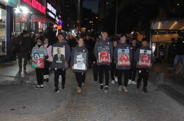 Samsunspor acı kazanın yıl dönümünde yürüdü 