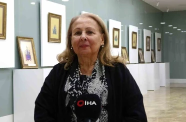 Sanatçı Ruhsar Özer, 53 minyatür eserini Kütahya’da sergiledi 