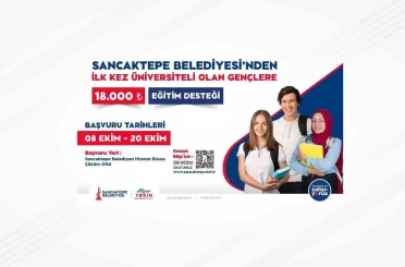 Sancaktepe Belediyesi’nden üniversite öğrencilerine eğitim desteği 
