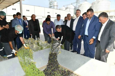 Şanlıurfa Valisi Hasan Şıldak Gıda OSB’de incelemelerde bulundu 