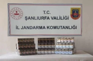 Şanlıurfa’da gümrük kaçağı 910 paket sigara ele geçirildi 