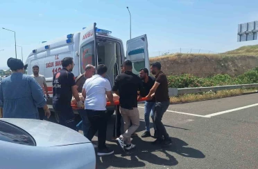 Şanlıurfa’da iki otomobil çarpıştı: 2 yaralı 