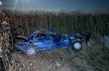 Şanlıurfa’da otomobil şarampole devrildi: 4 yaralı 