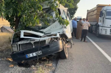 Şanlıurfa’da zincirleme trafik kazası: 4 yaralı 