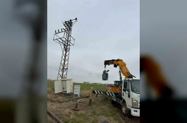 Şanlıurfa’daki kaçak trafoya el konuldu 