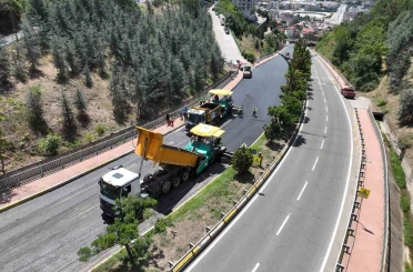 Santral Rampası’nın iki yönü de trafiğe kapatıldı 