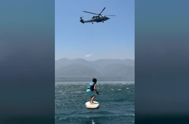 Sapanca’da gülümseten anlar: Zayn’ın helikopter planı suya düştü 