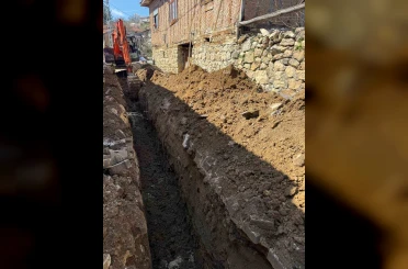 Saraycık köyünde altyapı yenilendi 