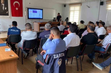 Sarıgöl’de afete hazırlık eğitimi verildi 
