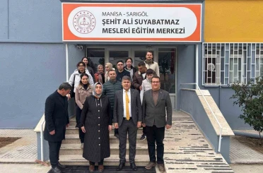 Sarıgöl’de meslek lisesine destek 