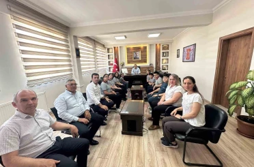 Sarıgöl’ün gururu öğrencilerden Kaymakam Dalak’a ziyaret 