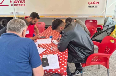 Sarıkamış’ta Kızılay’dan kan bağışı kampanyası 