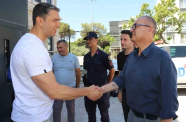 Saruhanlı Kaymakamı Murat Acar gözyaşları ve dualarla uğurlandı 