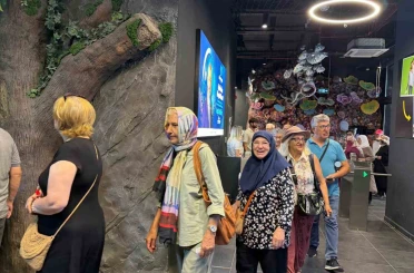 Saygınlar su altı dünyasını keşfetti 