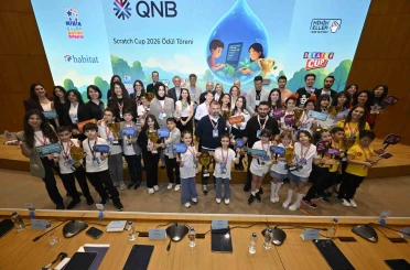 Scratch Cup 2026’da ‘Minik Eller’, "Gelecek İçin Bir Damla" temasıyla sürdürülebilirlik ve net sıfır odağında projeler geliştirdi 