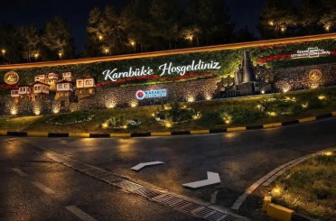 Şehir girişlerine estetik görünüm kazandırılıyor 