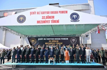 Şehit Ali Gaffar Okkan POMEM’de 32. dönem mezuniyet töreni düzenlendi 