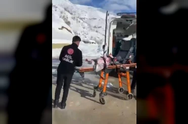 Şemdinli’de yanık olayı: 9 aylık bebek Van’a sevk edildi 
