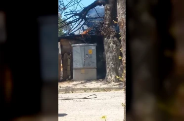 Serik’te gecekondu yangını 
