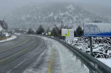 Sertavul Geçidi’nde ulaşım kontrollü sağlanıyor 
