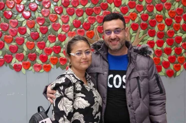 Sevgililer Günü’nde eşinden gelen hayat 