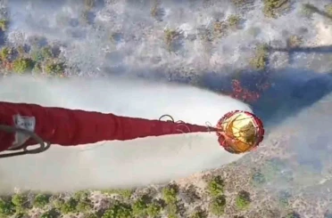 Seydikemer’de orman yangınını söndürme çalışmaları sürüyor 