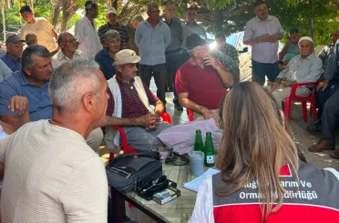 Seydikemer’de üreticilere tarımsal bilgilendirme eğitimi 