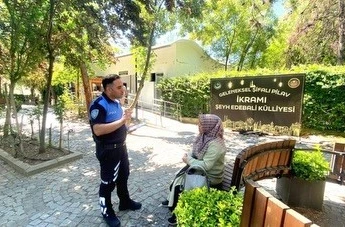 Şeyh Edebali Türbesi’nde vatandaşlara dolandırıcılık uyarısı 