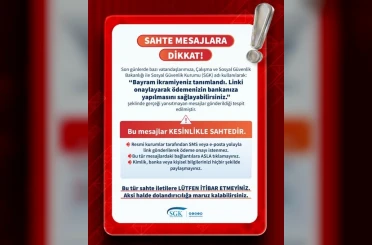 SGK’dan sahte mesajlar için uyarı 