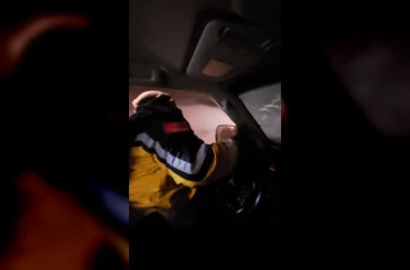 Sıfır görüş mesafesinde sağlıkçıların zamanla yarışı 